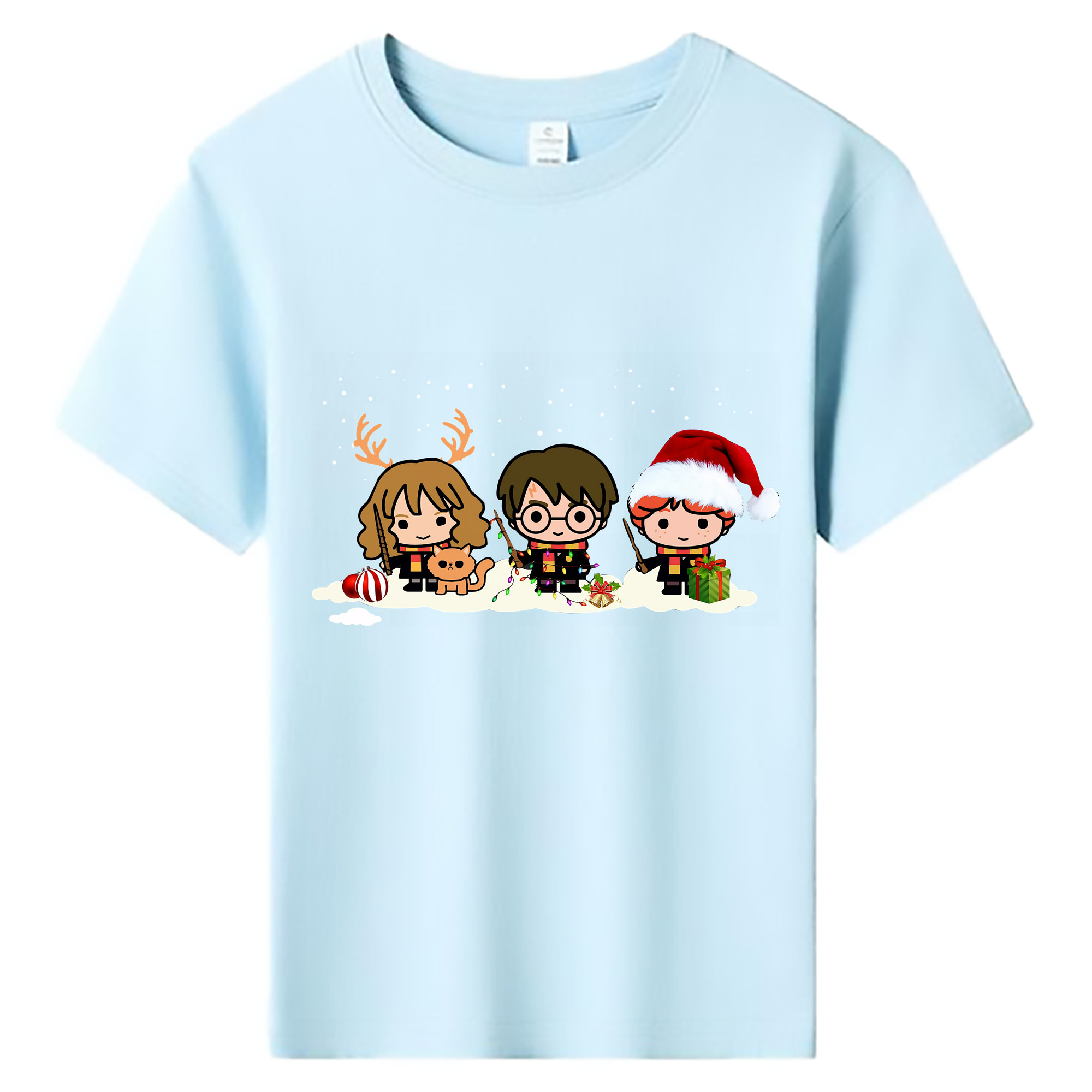 （画像用） Harry Potter ハリー・ポッターシリーズ 綿100％キッズTシャツ（フロントプリント）